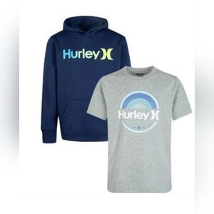 Nwt hurley Boys’ Hoodie And Tee Set